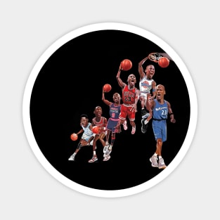 Michael Jordan Evolution Magnet